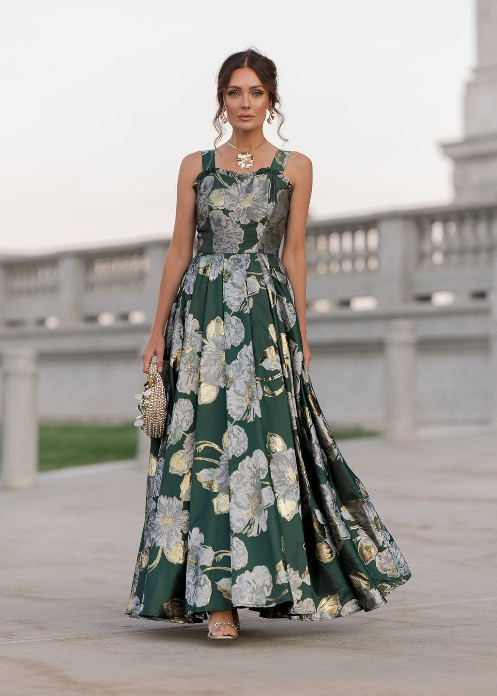 Selene Dress – Green