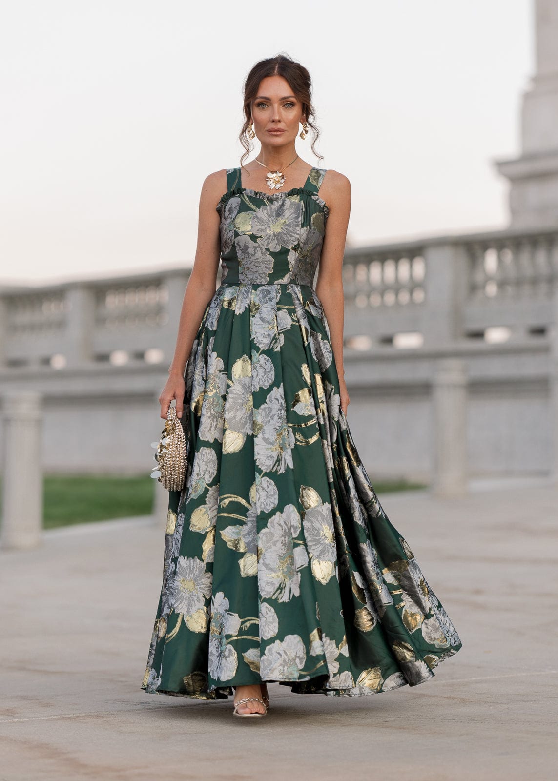 Selene Dress – Green