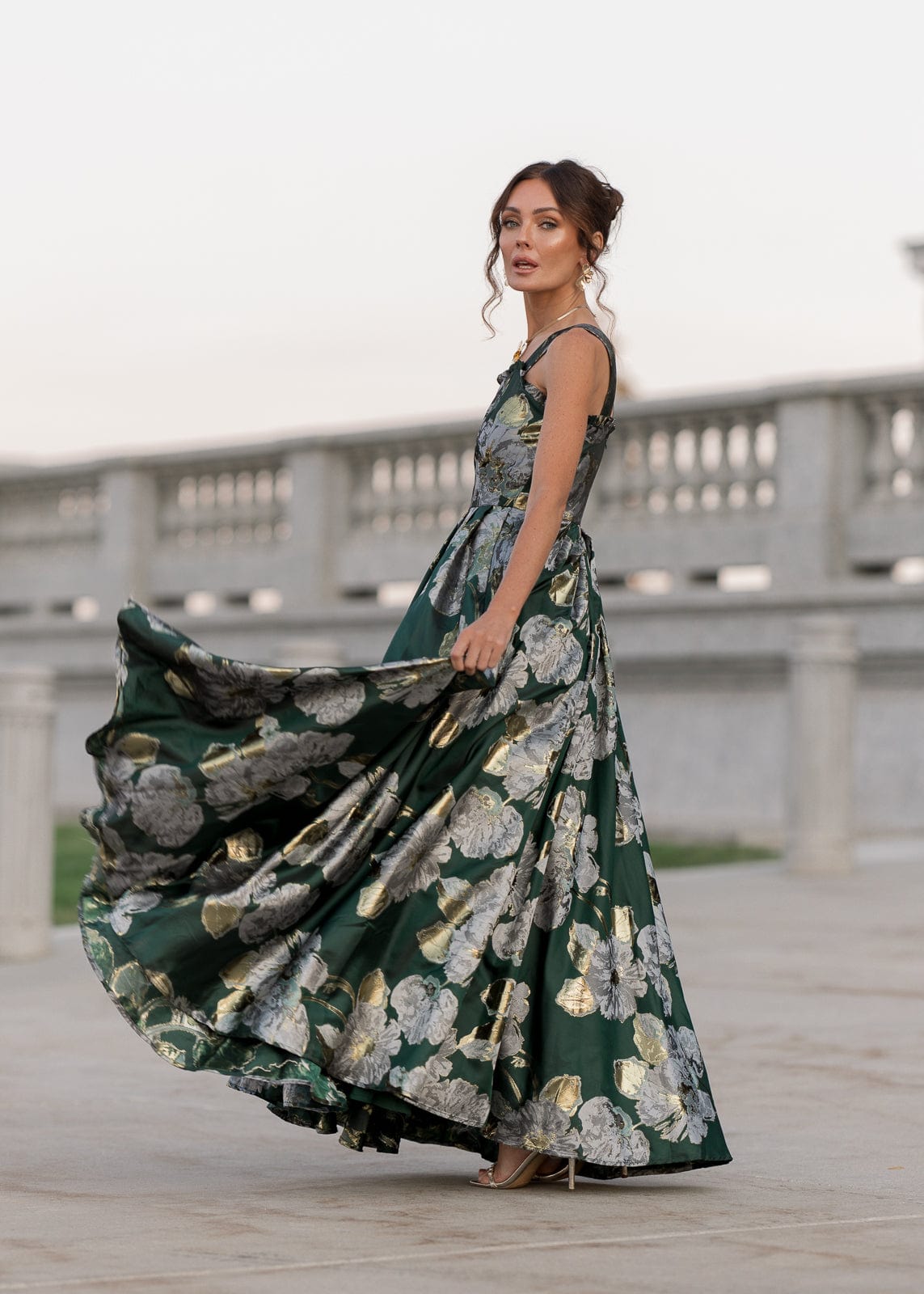 Selene Dress – Green