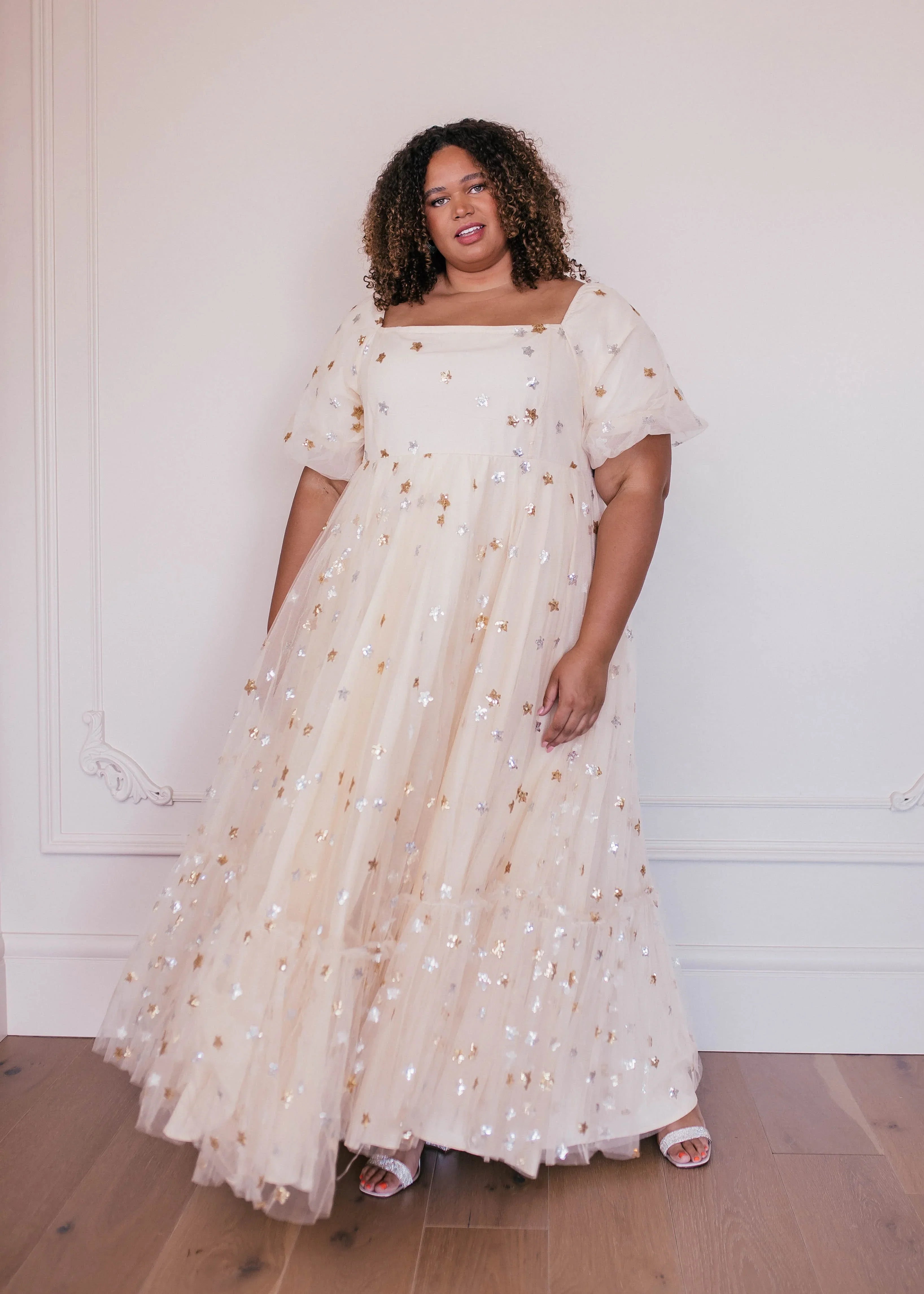 Wendy Maxi Dress – Cream Star