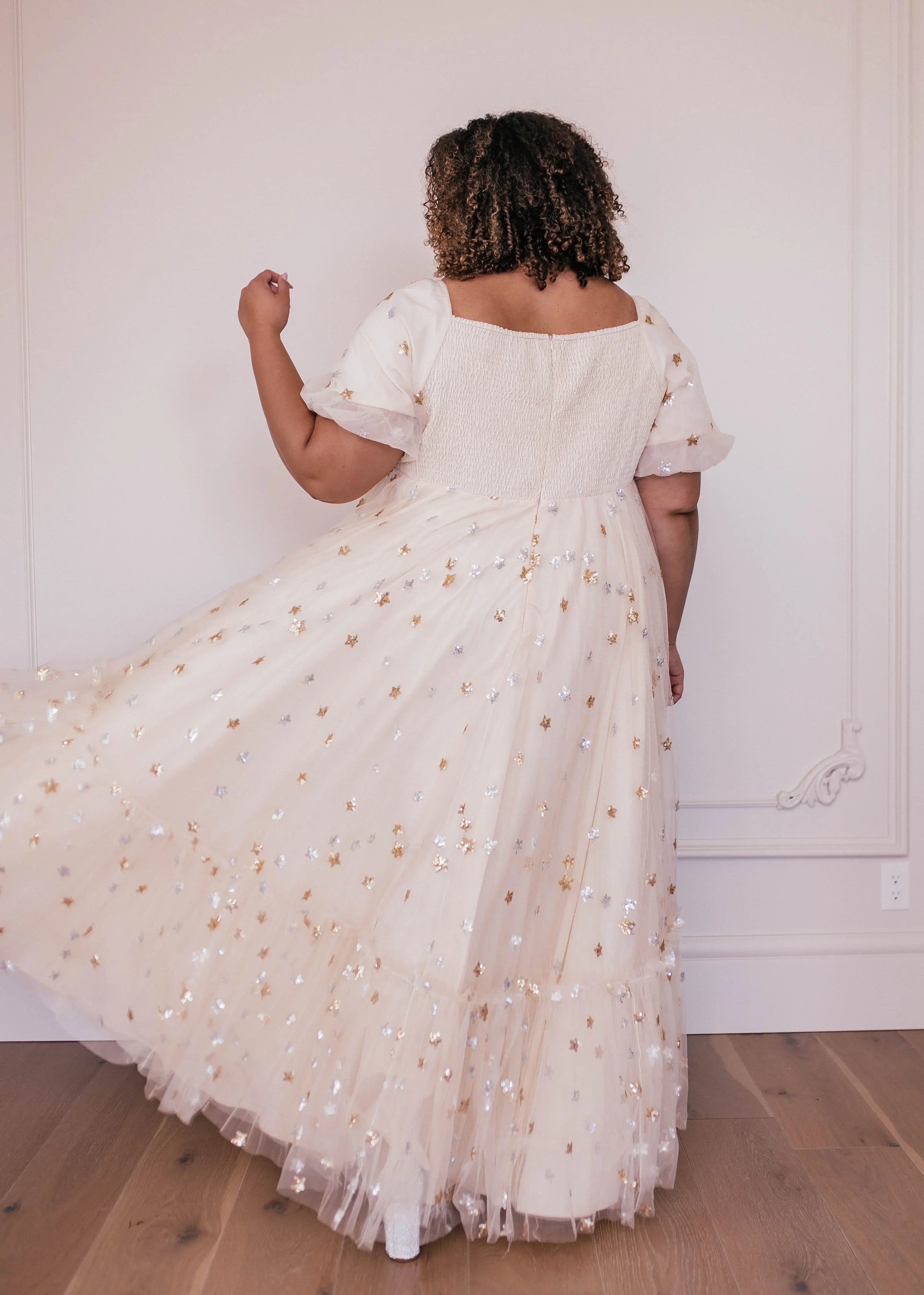 Wendy Maxi Dress – Cream Star