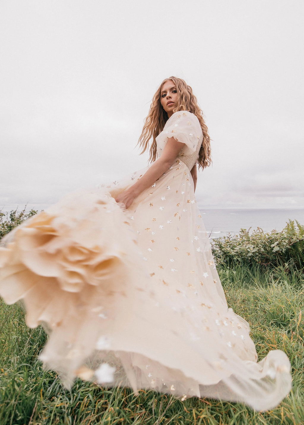 Wendy Maxi Dress – Cream Star
