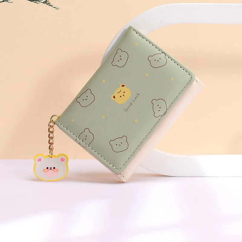 Bear Print Wallet
