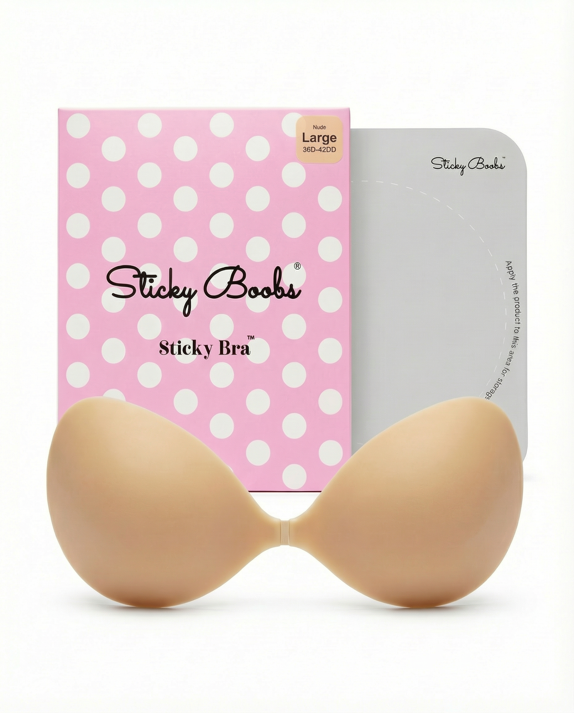 The Sticky Bra – Strapless Adhesive Push-Up Bra