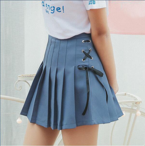 Kawaii Pleated A-Line Skirt